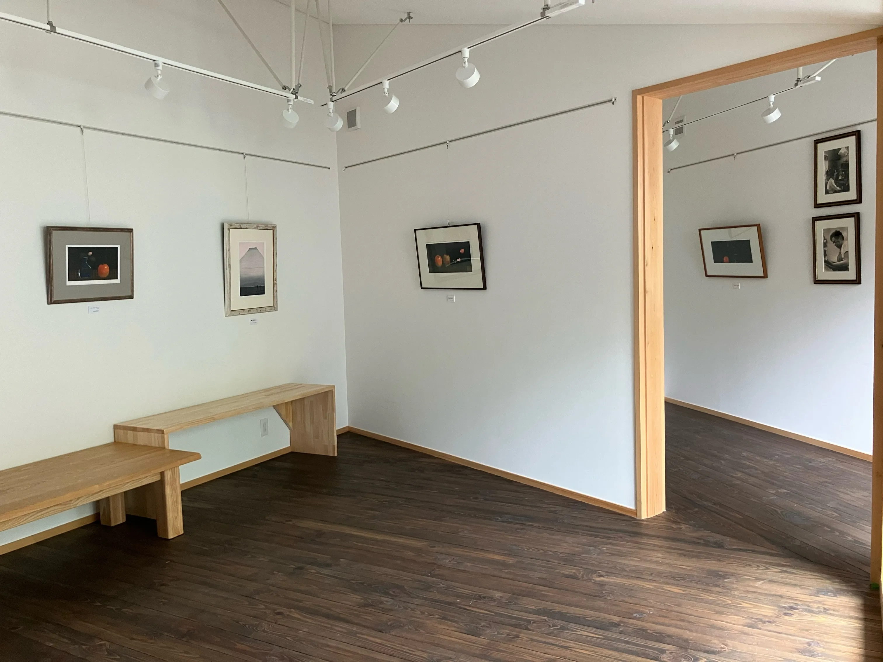 休館日の土岐細野メゾチント美術館